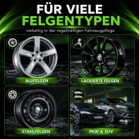 1 Liter Felgenreiniger für Alufelgen und Stahlfelgen