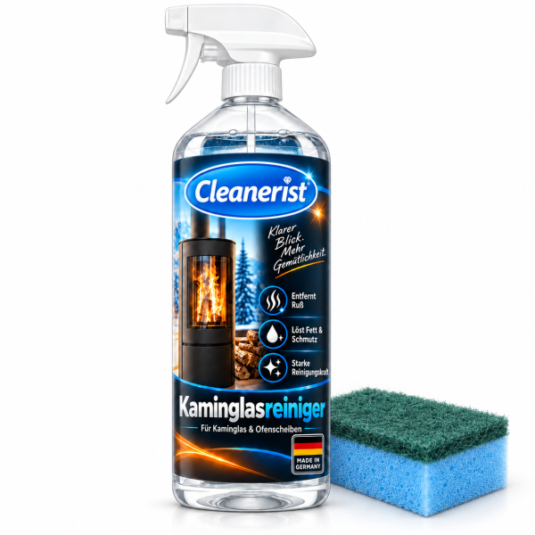1 Liter Cleanerist Kaminglasreiniger