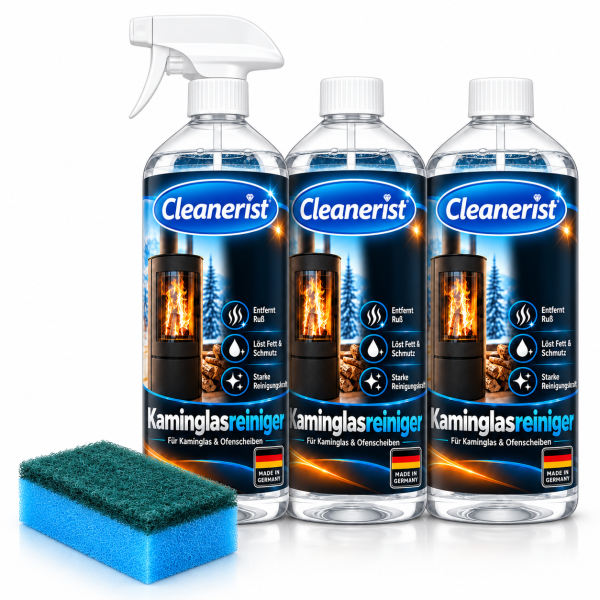 3x1 Liter Cleanerist Kaminreiniger