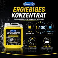 2x5 Liter Professional Autoshampoo Konzentrat mit Abperleffekt & Aktivschaum