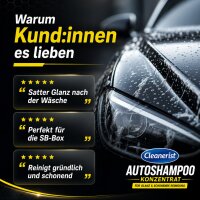 2x5 Liter Professional Autoshampoo Konzentrat mit Abperleffekt & Aktivschaum