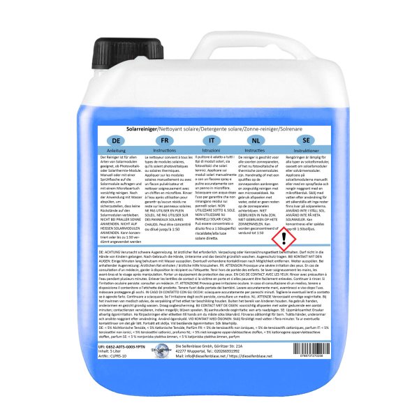 PandaCleaner Bio Solarreiniger – 1L Hochkonzentra Produktbild-Vorschau 2