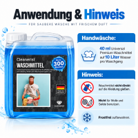 2x10 Liter Waschmittel flüssig "LIMITED EDITION SOMMERBRISE"