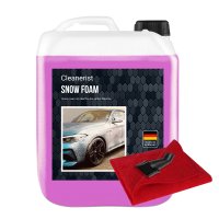 5 Liter Snowfoam + Ausgießer + Microfasertuch