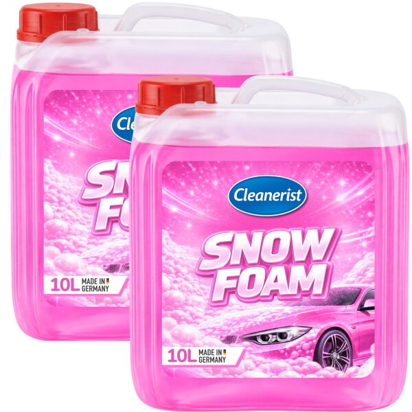2x10 Liter Snowfoam PINK POWER