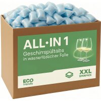 Spülmaschinentabs wasserlösliche Folie - 1 Tab...