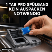 Spülmaschinentabs wasserlösliche Folie - 1 Tab = 18 Gramm - 20 kg