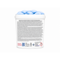 Spülmaschinentabs wasserlösliche Folie - 1 Tab = 18 Gramm - 2 kg im Eimer