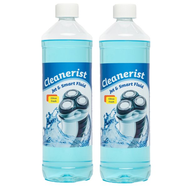 2x1 Liter Cleanerist Scherkopfreiniger für Philips Rasierer - Duft Citrus Fresh