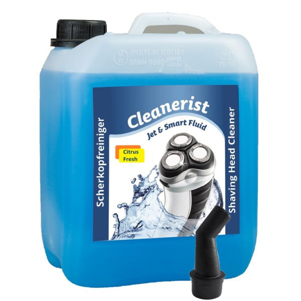 10 Liter Cleanerist Scherkopfreiniger für Philips Rasierer - Duft Citrus Fresh