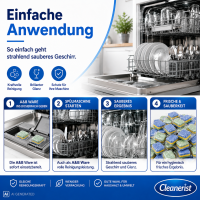 Spülmaschinentabs wasserlöslicher Folie – A&B-Ware / Sonderposten 10KG