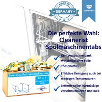 Spülmaschinentabs wasserlösliche Folie - 1 Tab...