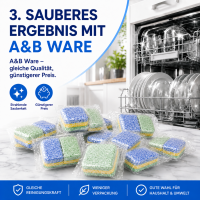 Spülmaschinentabs wasserlöslicher Folie – A&B-Ware / Sonderposten 20KG