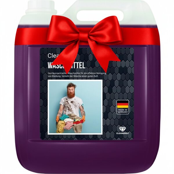 5 Liter Waschmittel flüssig "LIMITED EDITION BLACK DIAMOND" - für schwarze und dunkle Wäsche