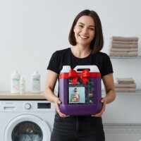 2x5 Liter Waschmittel flüssig "LIMITED EDITION BLACK DIAMOND" - für schwarze und dunkle Wäsche