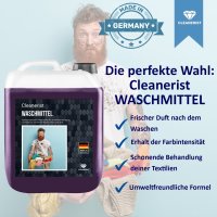 4x5 Liter Waschmittel flüssig "LIMITED EDITION BLACK DIAMOND" - für schwarze und dunkle Wäsche
