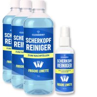 3x1 Liter Scherkopfreiniger Flüssigkeit mit...