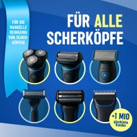 3x1 Liter Scherkopfreiniger Flüssigkeit mit Sprühflasche