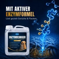 5L Enzymreiniger - Mikrobiologischer Geruchsentferner & Fleckenentferner, Katzenurin & Hundeurin