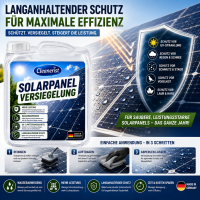 2x5 Liter Solarpanel Versiegelung