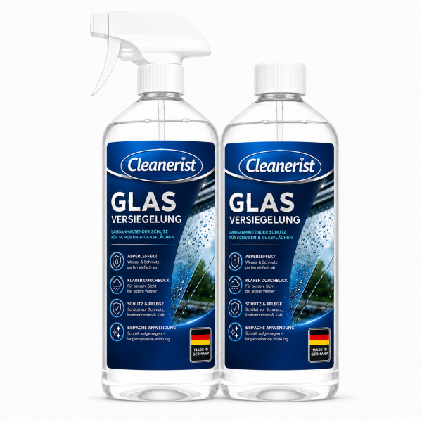 2x1 Liter Cleanerist GlassProtect Glasversiegelung