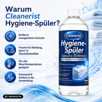 1 Liter Cleanerist Hygienespüler Geruchsentferner Enzymreiniger für die Wäsche