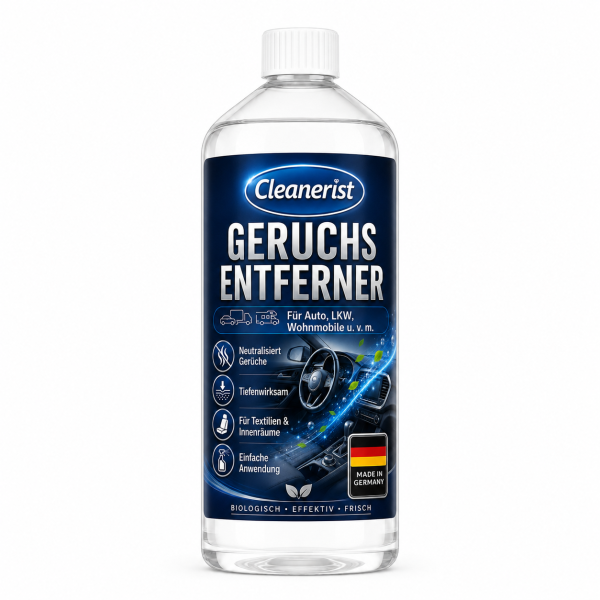 1L Cleanerist Enzymreiniger Geruchsentferner Auto LKW Wohnmobil Polster Textil