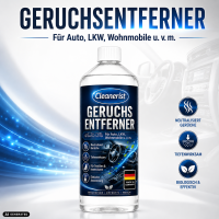 1L Cleanerist Enzymreiniger Geruchsentferner Auto LKW...