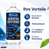 1L Cleanerist Enzymreiniger Geruchsentferner Auto LKW Wohnmobil Polster Textil