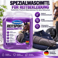 5 Liter Reitsport Waschmittel für Reithosen Schabracken Reiterkleidung
