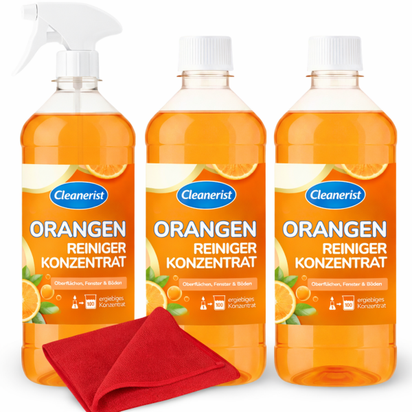 3x1 Liter Orangenreiniger
