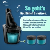 3x1 Liter Cleanerist Scherkopfreiniger für Philips Rasierer