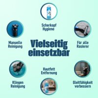 3x1 Liter Cleanerist Scherkopfreiniger für Philips Rasierer