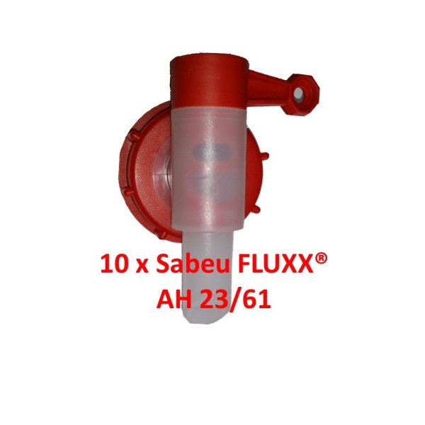 10 x FLUXX® Auslaufhahn AH 23/61 für 15-60 Liter Kanister
